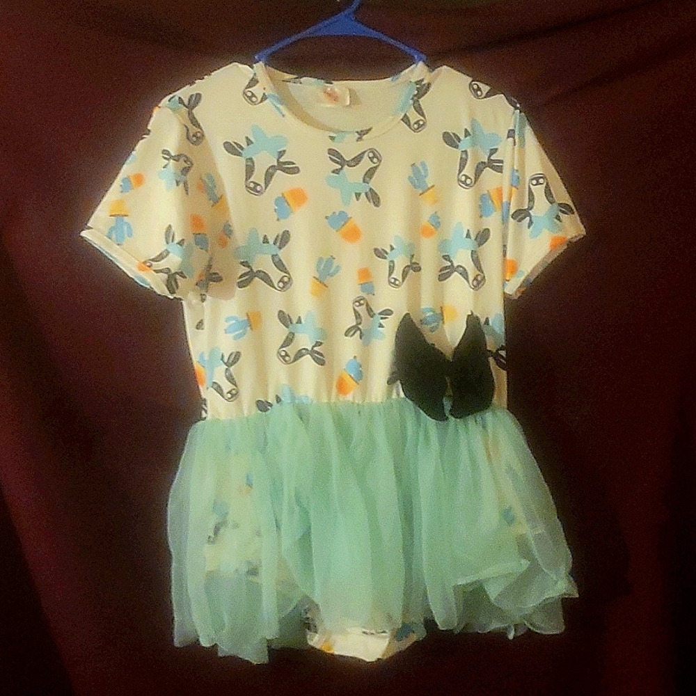 Cow Tutu Onesie